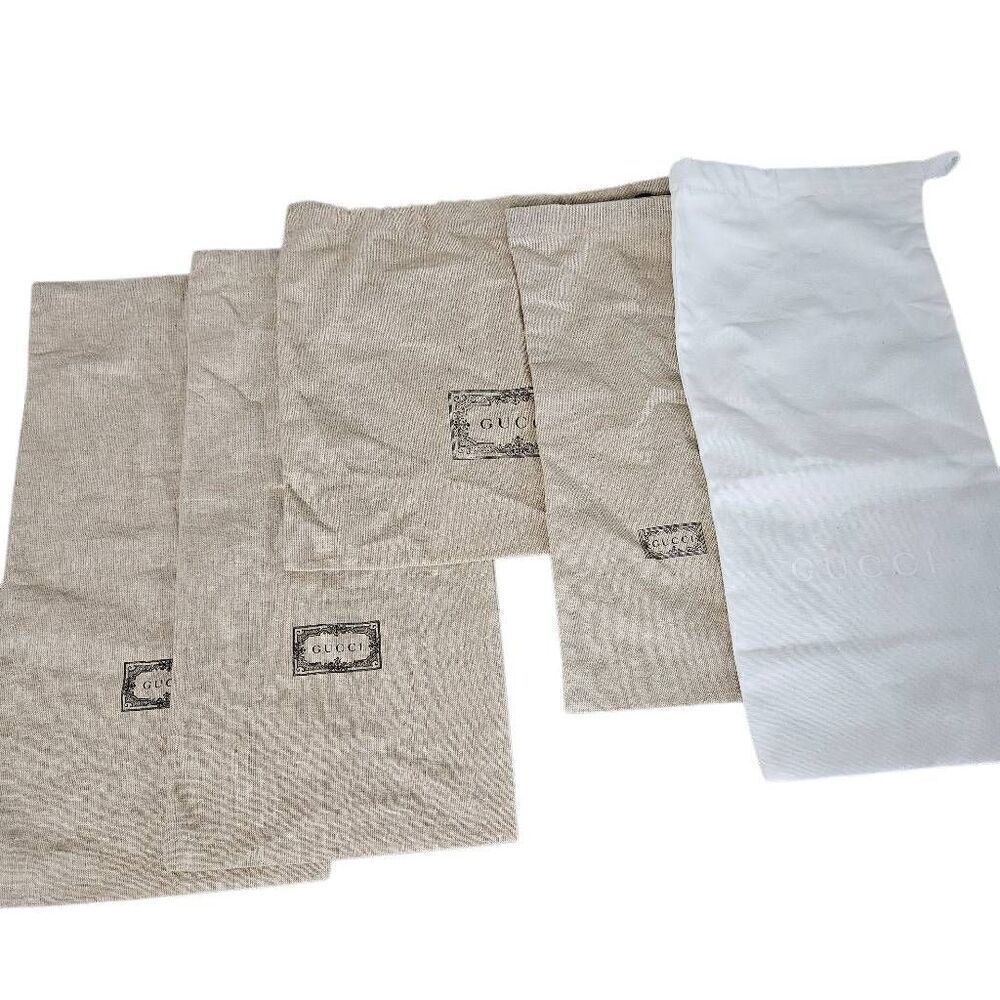 Gucci dustbag 5pcs